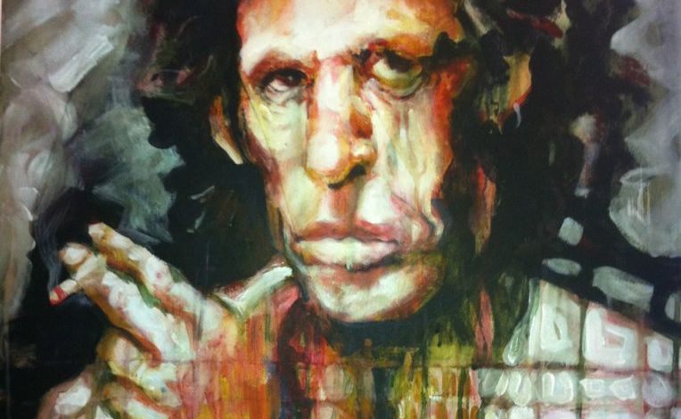 One of the paintings by Innes McLeod. One of the paintings by Innes McLeod.
